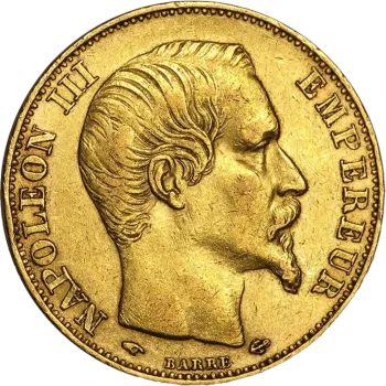 20 Френски Франка Наполеон III